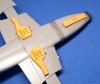 Omask 748114 Nakajima Kikka wheel bay foam plugs (for Finemolds) 1/48